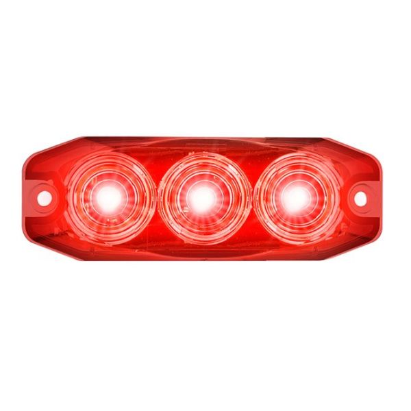 LED Autolamps 11FM 12/24V Low-Profile Rear Fog Lamp PN: 11FM